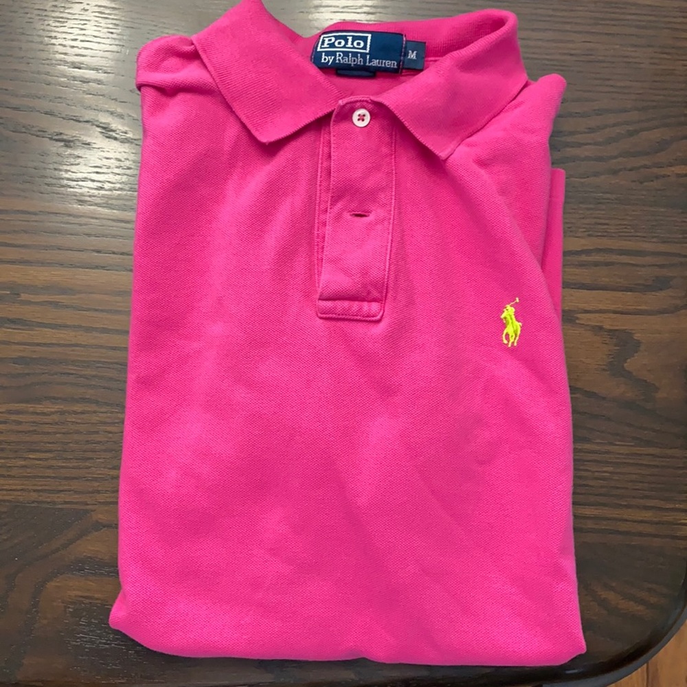 Pink men’s M polo Ralph Lauren